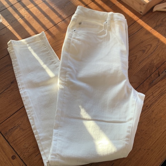 Free People Montana Lily White Denim Skinny Jeans Women’s Classic NWT Size 31 - Picture 9 of 10